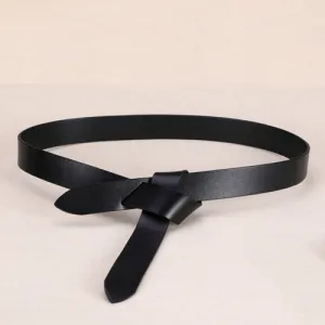 Knotted Leather Belt