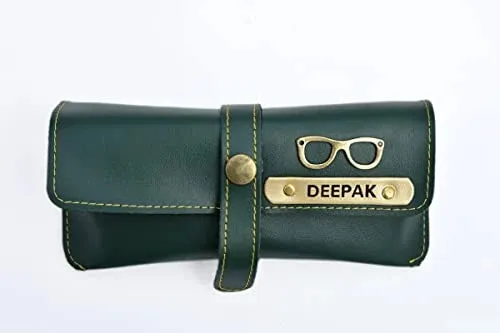 Ladies 3 Pc Combo 1.0 (Minimal Clutch 1.0, Eyewear, Keychain with Hook)  (Olive Green)