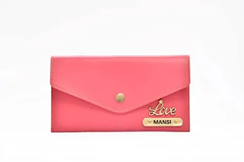 Ladies 3 Pc Combo 1.0 (Minimal Clutch 1.0, Eyewear, Keychain with Hook) (Pink)