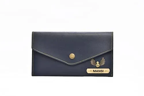 Ladies 3 Pc Combo 1.0 (Minimal Clutch 1.0, Eyewear, Keychain with Hook) (Royal Blue)