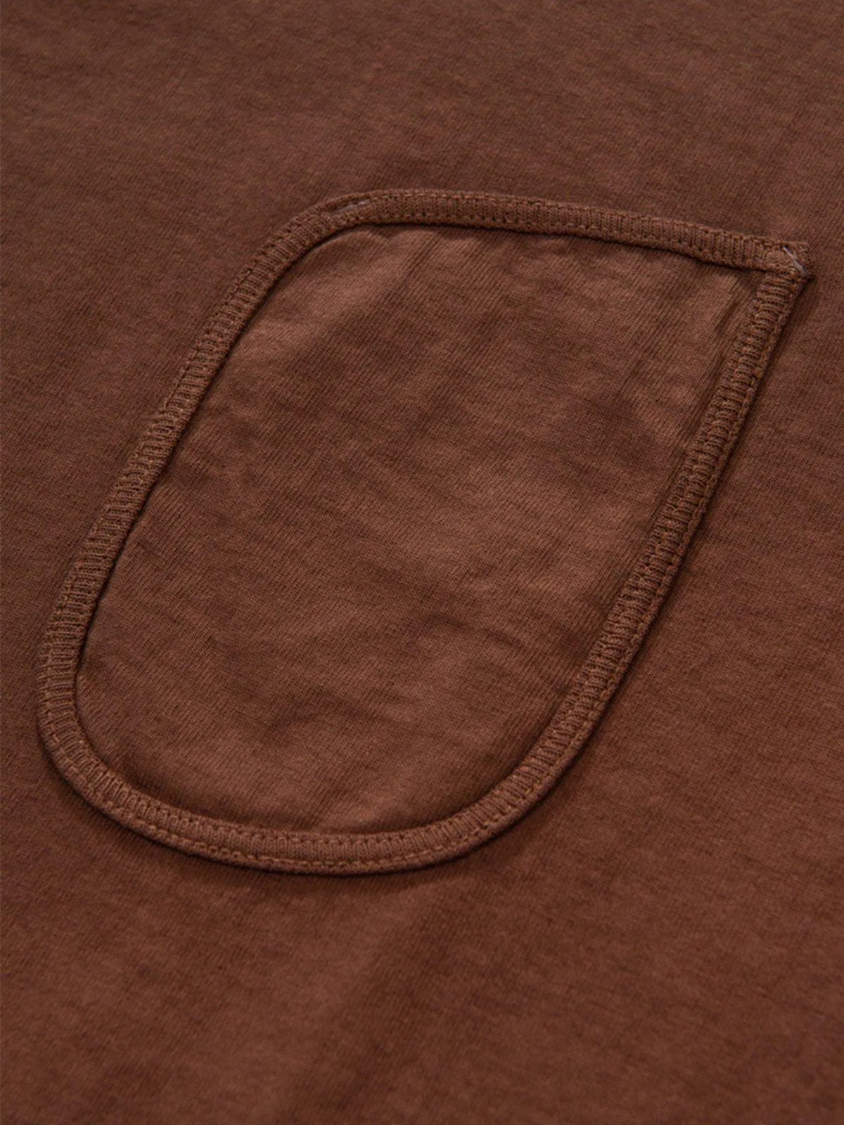 Lady White Co. Clark Pocket Tee Mahogany