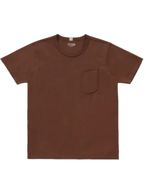 Lady White Co. Clark Pocket Tee Mahogany