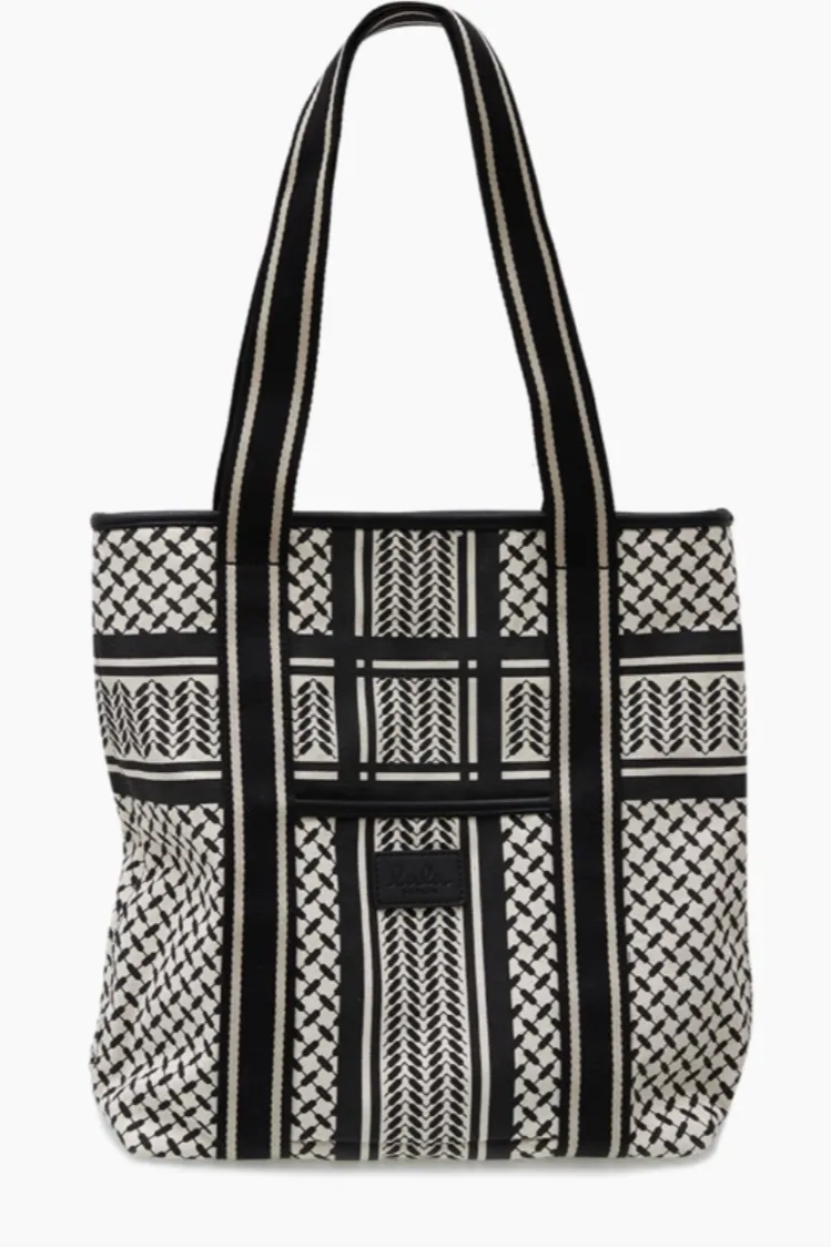 Lala Berlin - Tote bag - Black stripe - Carmela 2.0 Canvas sss