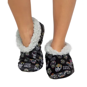 Lazy One Dead Tired Fuzzy Feet Slippers