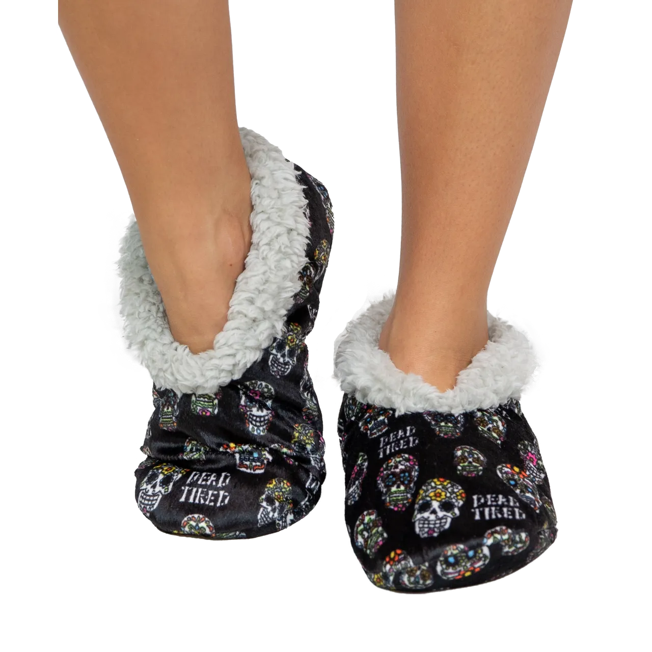 Lazy One Dead Tired Fuzzy Feet Slippers