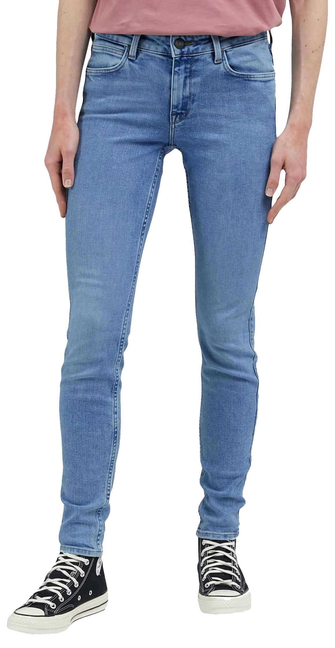 Lee Scarlett Jeans Skinny, Hellblau "Majestic Blue"