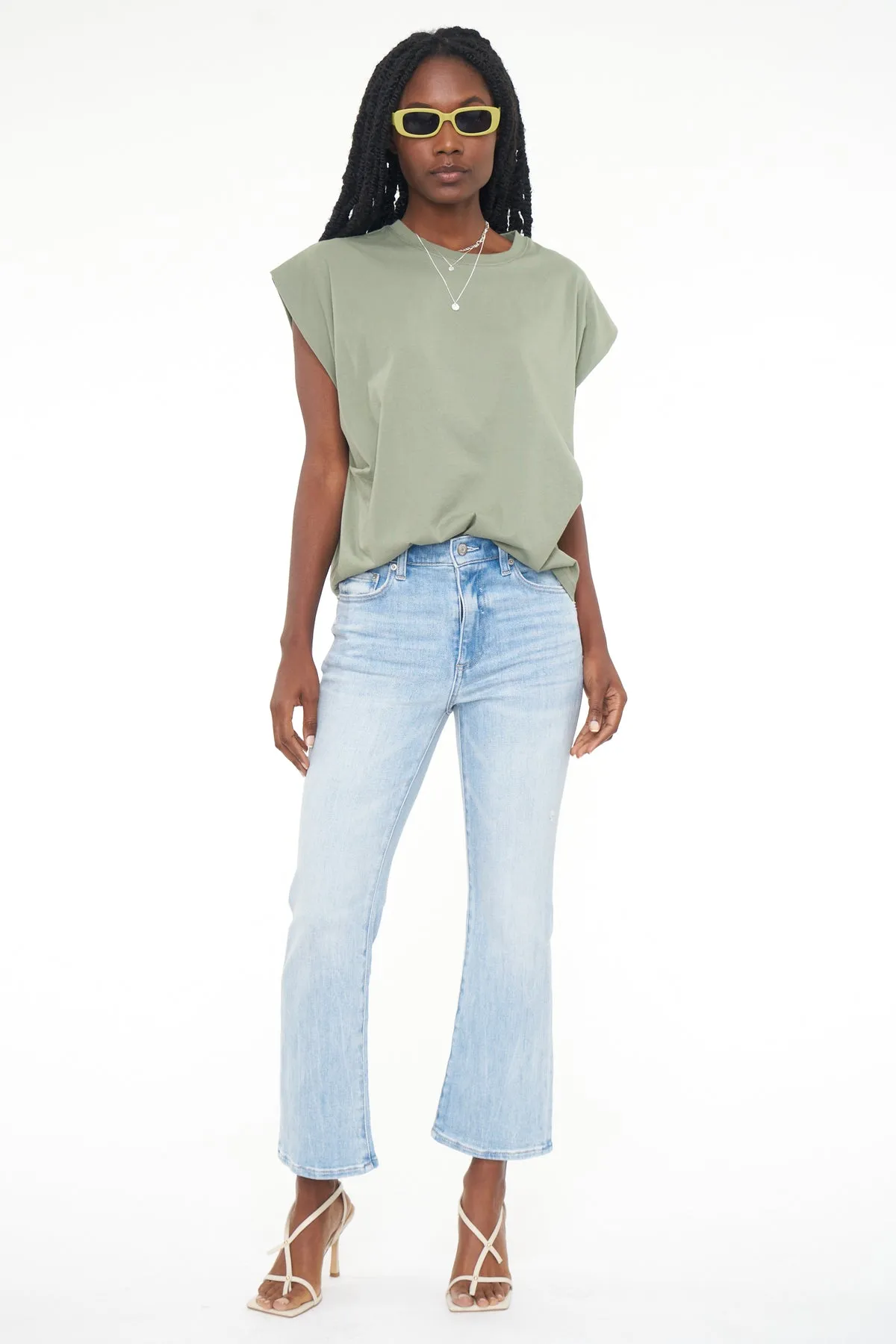 Lennon High Rise Crop Boot