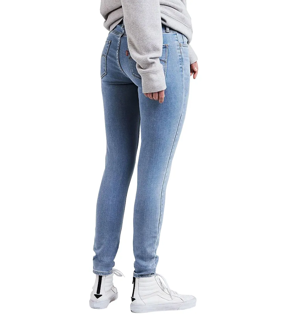 LEVI'S 720 HIGH RISE SUPER SKINNY JEANS - AZURITE