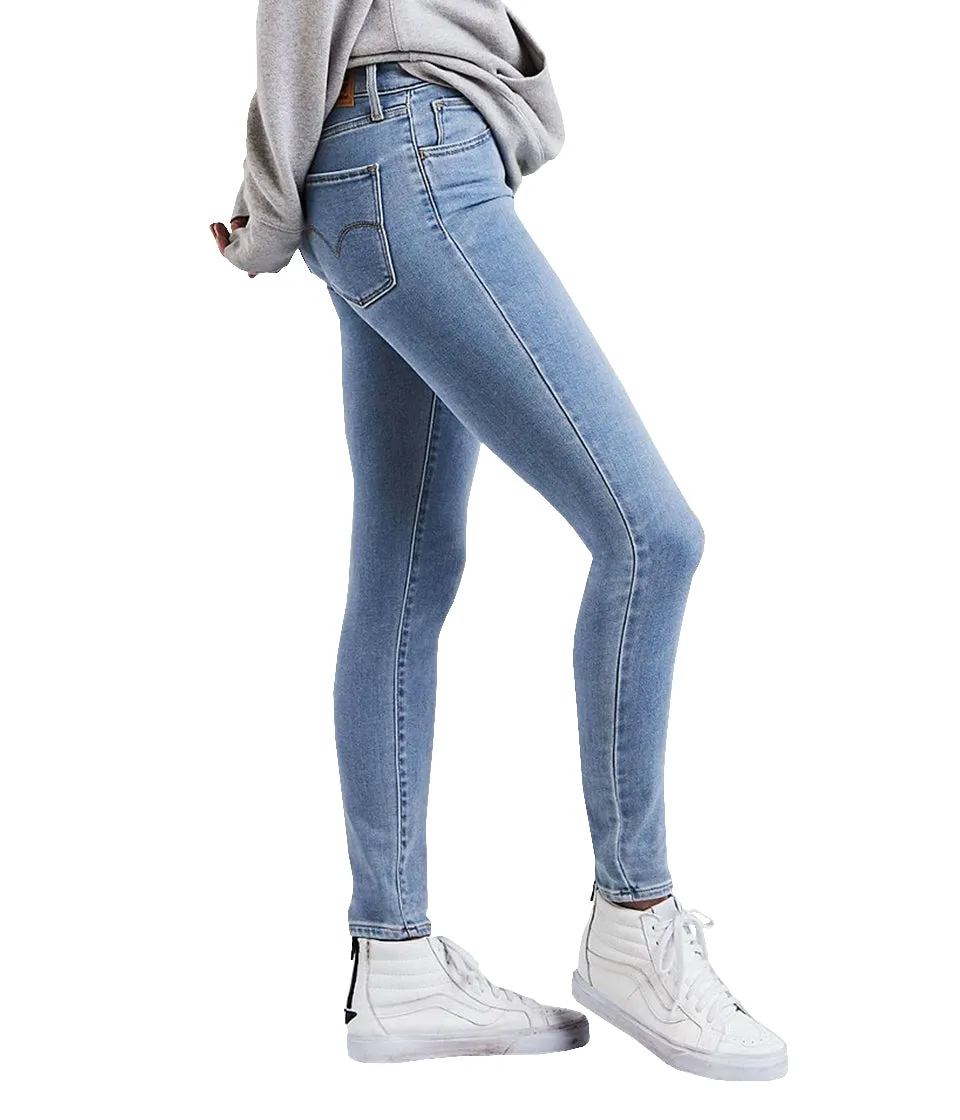 LEVI'S 720 HIGH RISE SUPER SKINNY JEANS - AZURITE