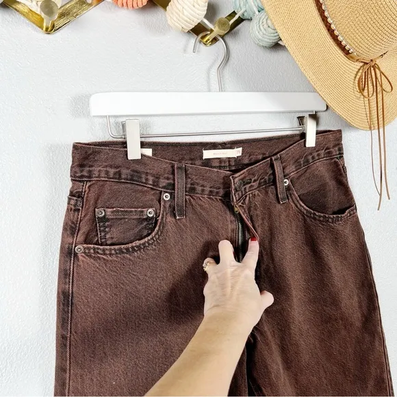 Levi's Premium Women's Baggy Mid-Rise Bootcut Jeans Size 29