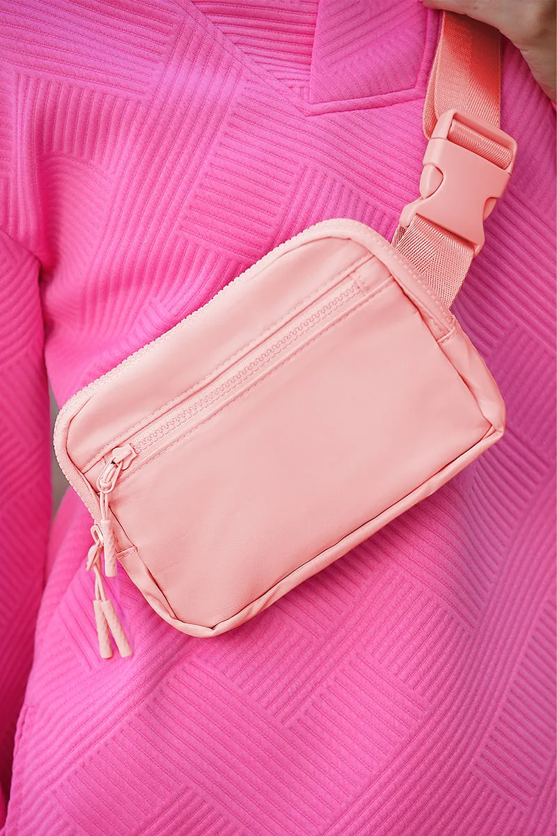 Light Pink Brenton Belt Bag