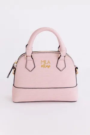 Light Pink Shimmer Girl's Crossbody Purse