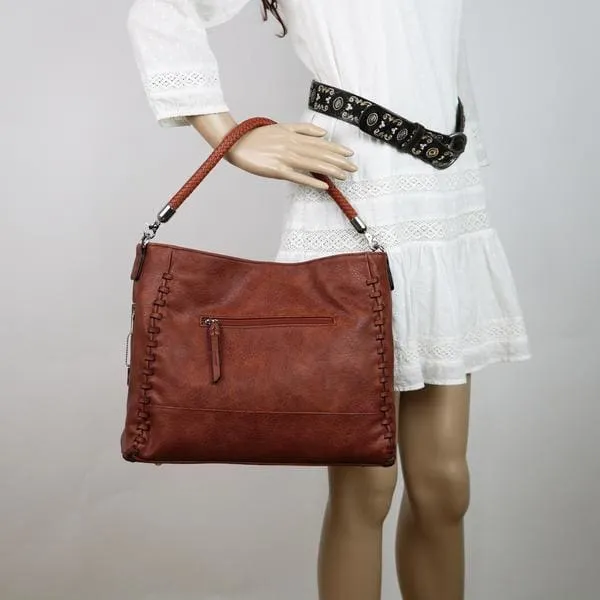 Lily Satchel with Crossbody Strap