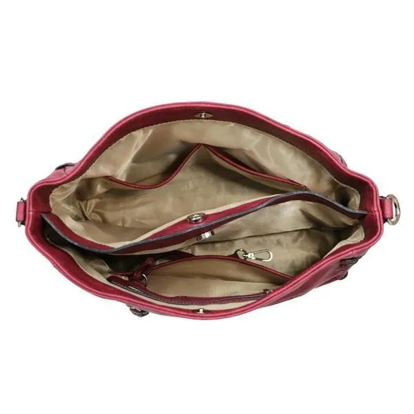 Lily Satchel with Crossbody Strap