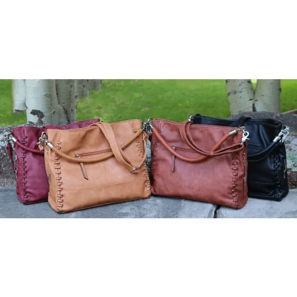 Lily Satchel with Crossbody Strap