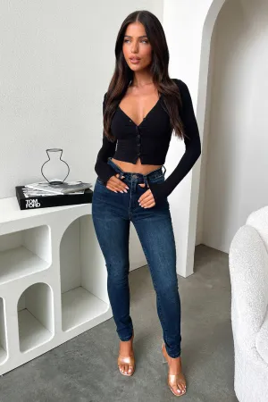 Lily Skinny Leg Jeans - Dark Denim