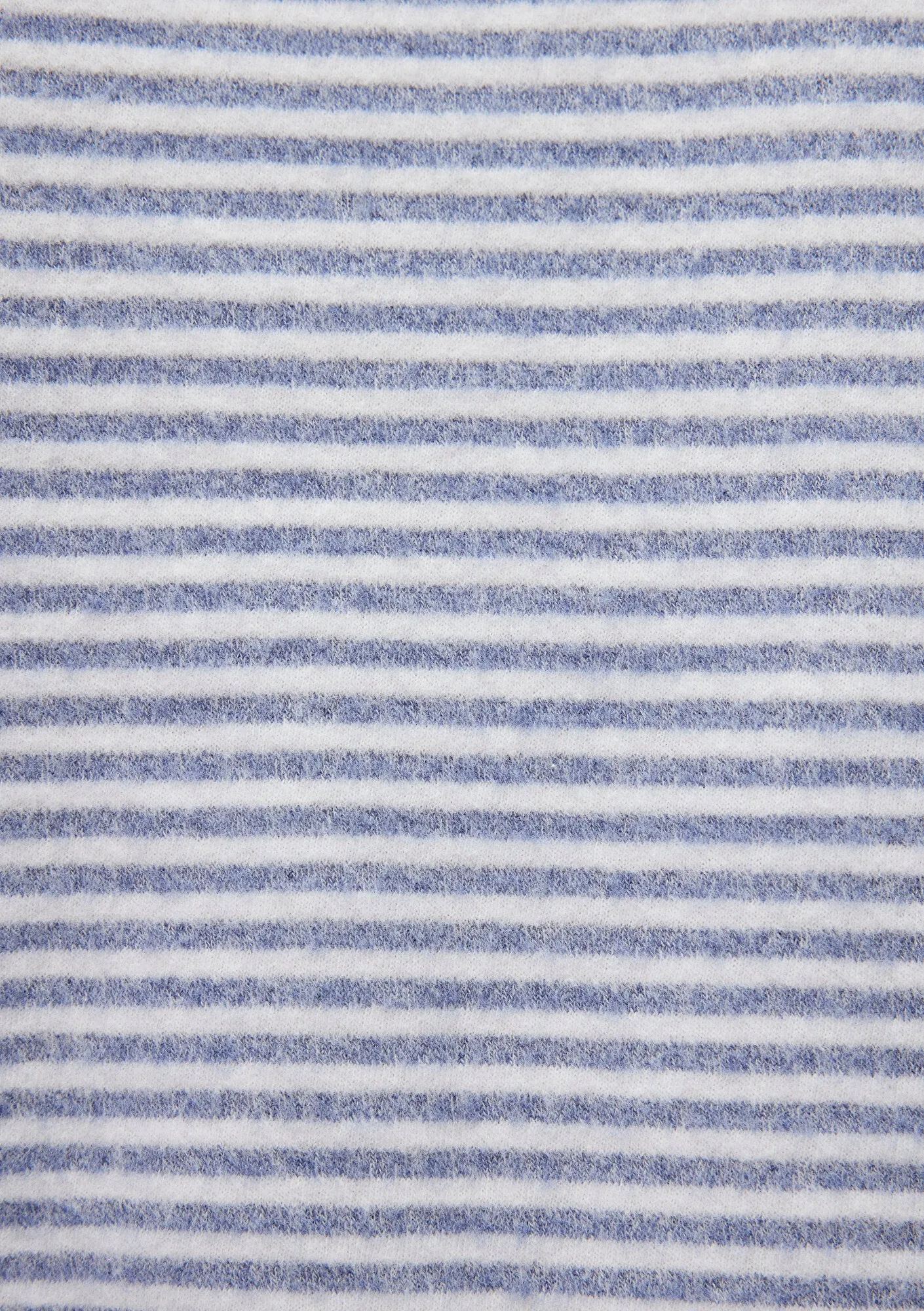 Long Sleeve Blue Striped T-Shirt