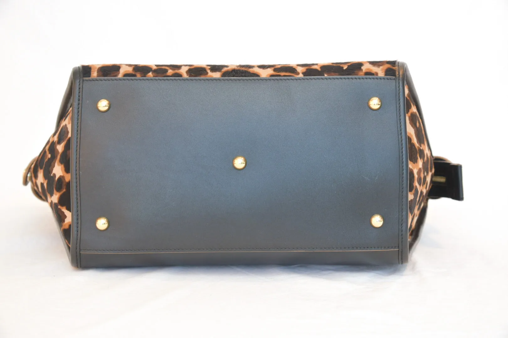 Longchamp Calf Hair Leopard Bag