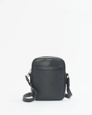 Louis Vuitton Black Epi Leather Danube Crossbody Bag
