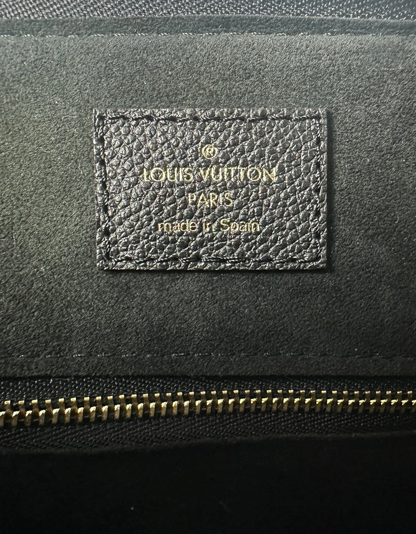 Louis Vuitton Black Studded Monogram Giant Speedy Bandouliere 25