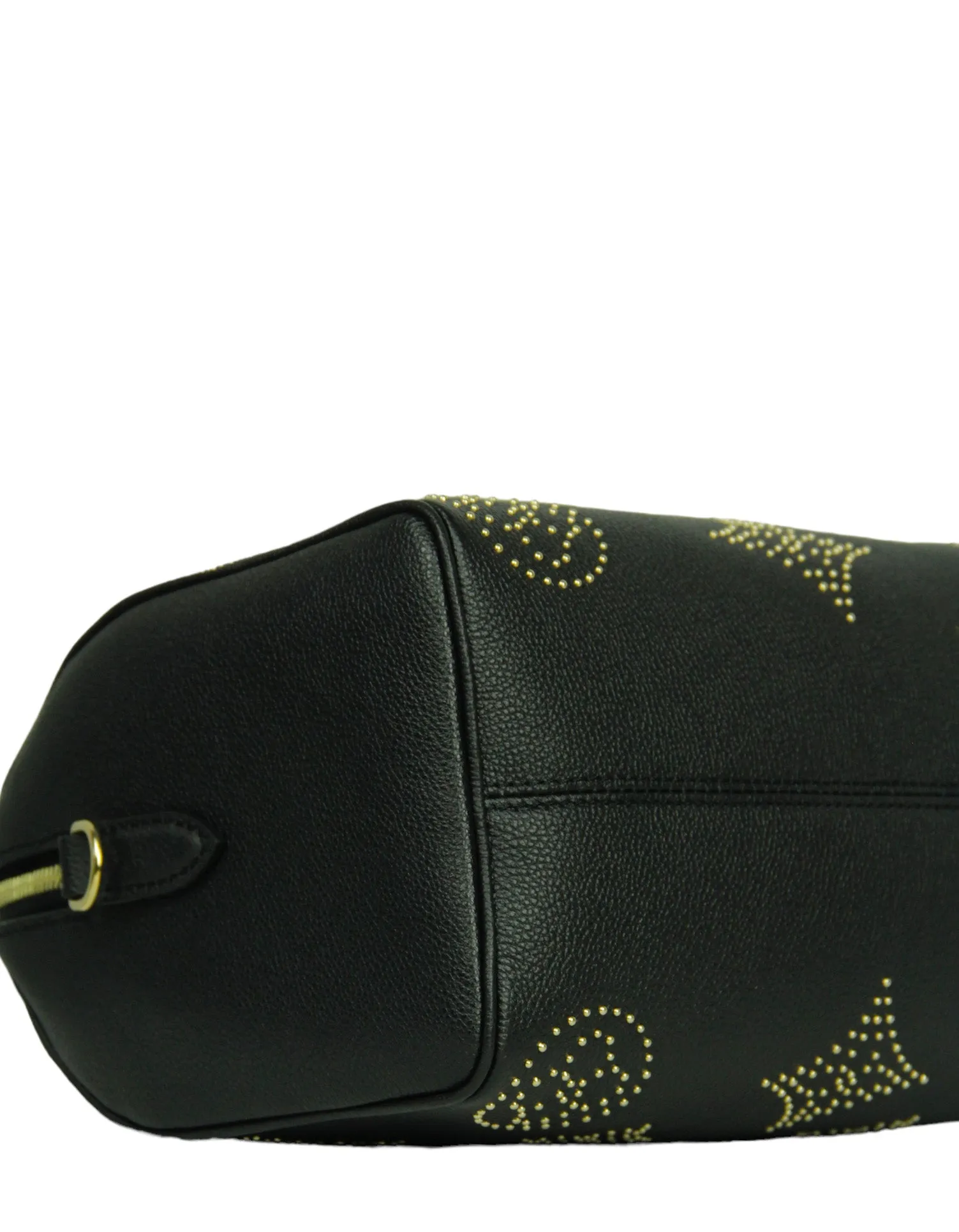Louis Vuitton Black Studded Monogram Giant Speedy Bandouliere 25