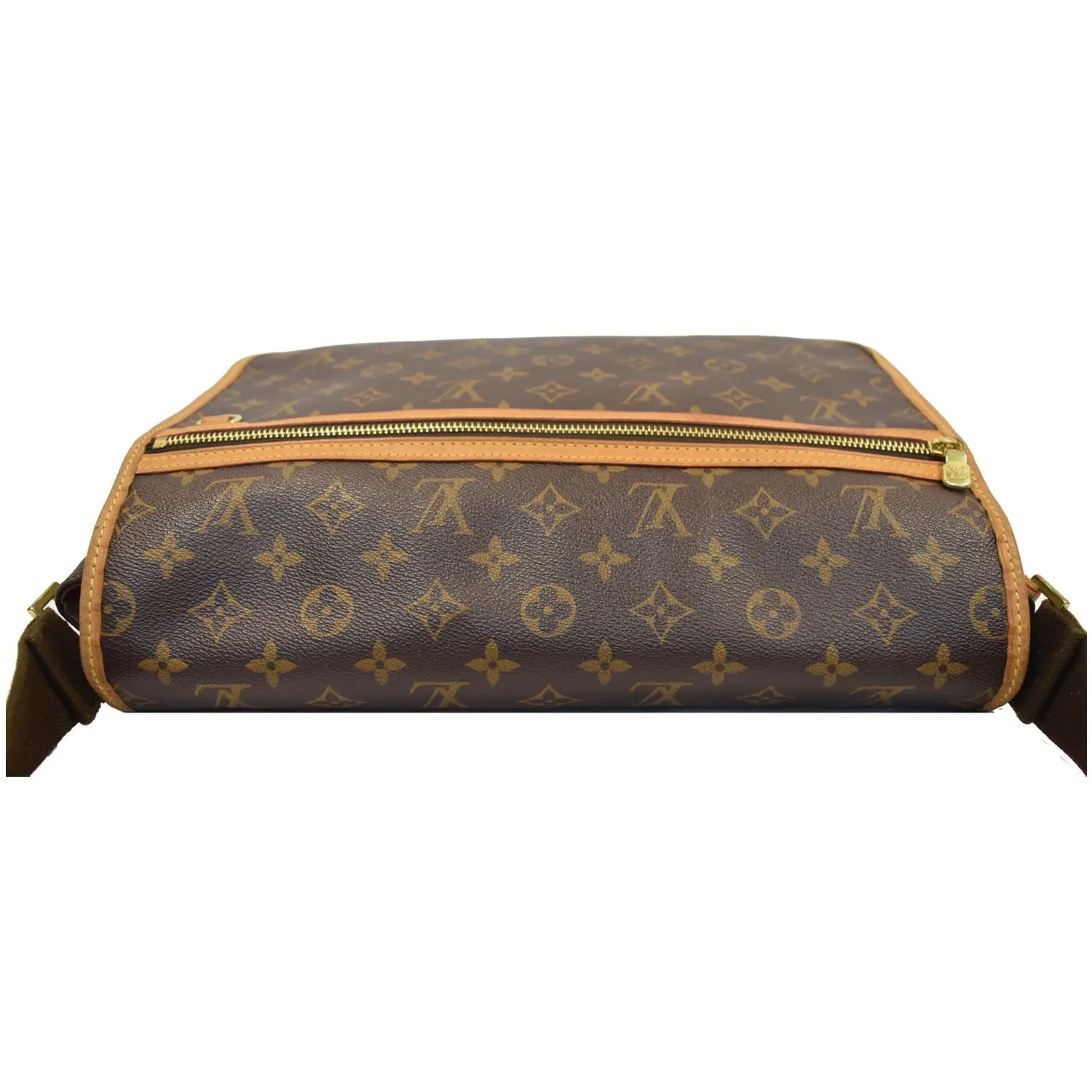 LOUIS VUITTON Bosphore GM Monogram Canvas Crossbody Bag Brown