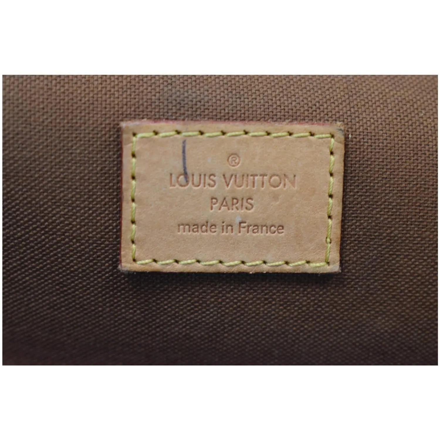 LOUIS VUITTON Bosphore GM Monogram Canvas Crossbody Bag Brown