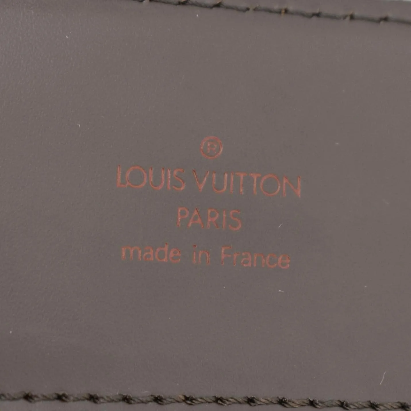 LOUIS VUITTON Broadway Damier Ebene Messenger Bag Brown