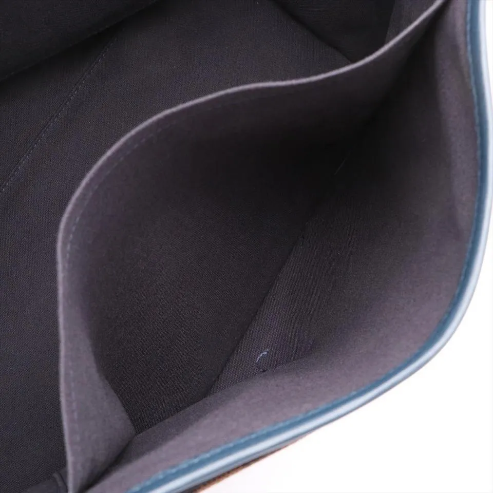 Louis Vuitton Buzzus Navy Damier Ebene Besace Messenger 861239