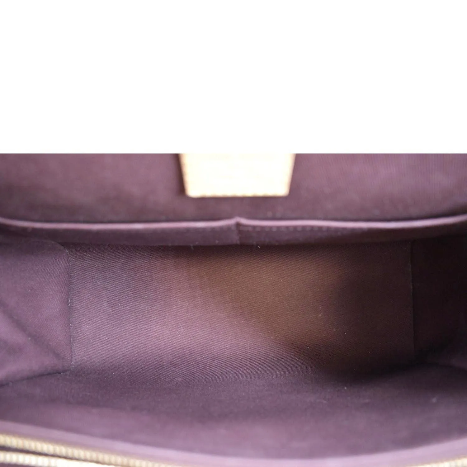 LOUIS VUITTON Cluny MM Monogram Canvas Shoulder Bag Brown