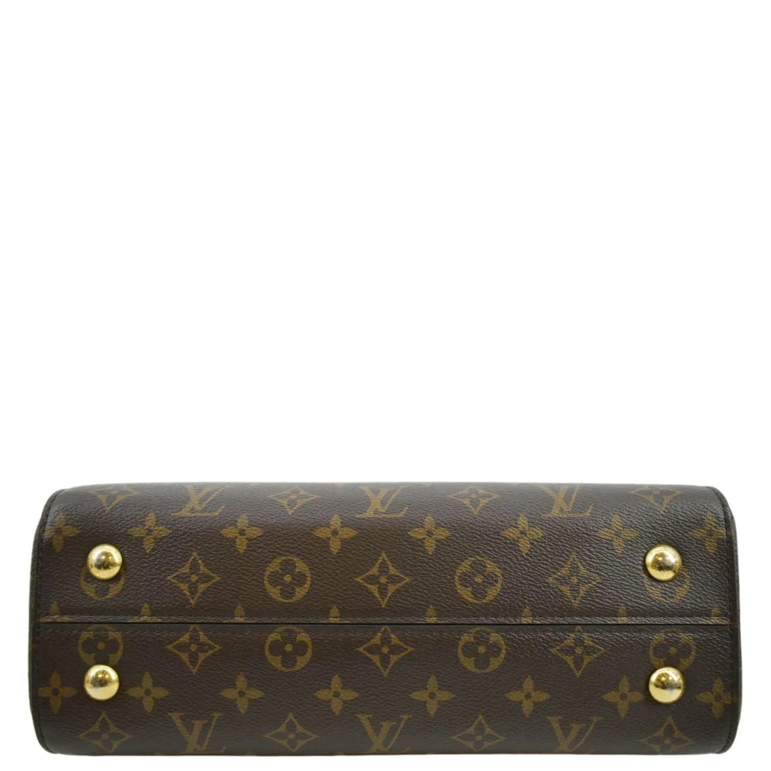 LOUIS VUITTON Cluny MM Monogram Canvas Shoulder Bag Brown