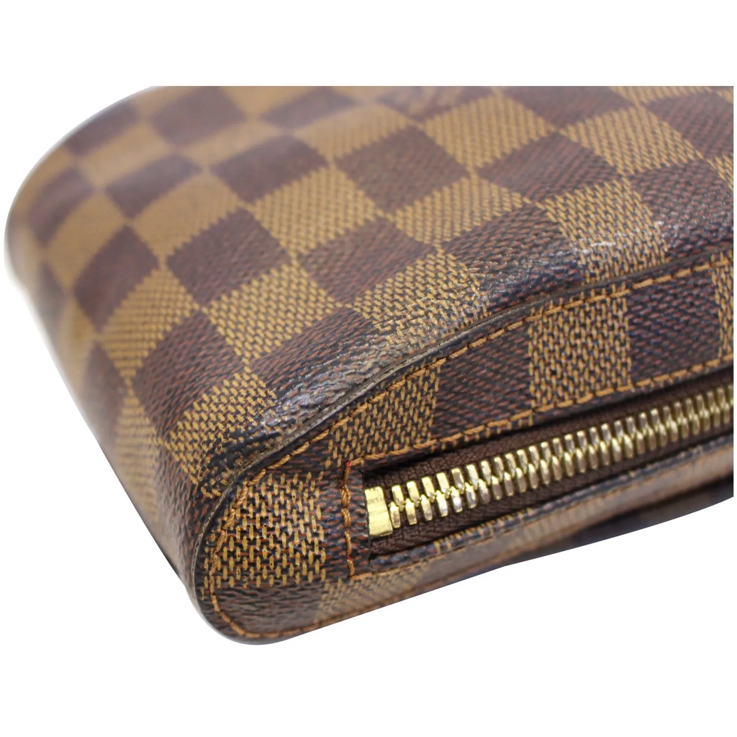 LOUIS VUITTON Damier Ebene Geronimos Brown Hip Bag - 20% OFF