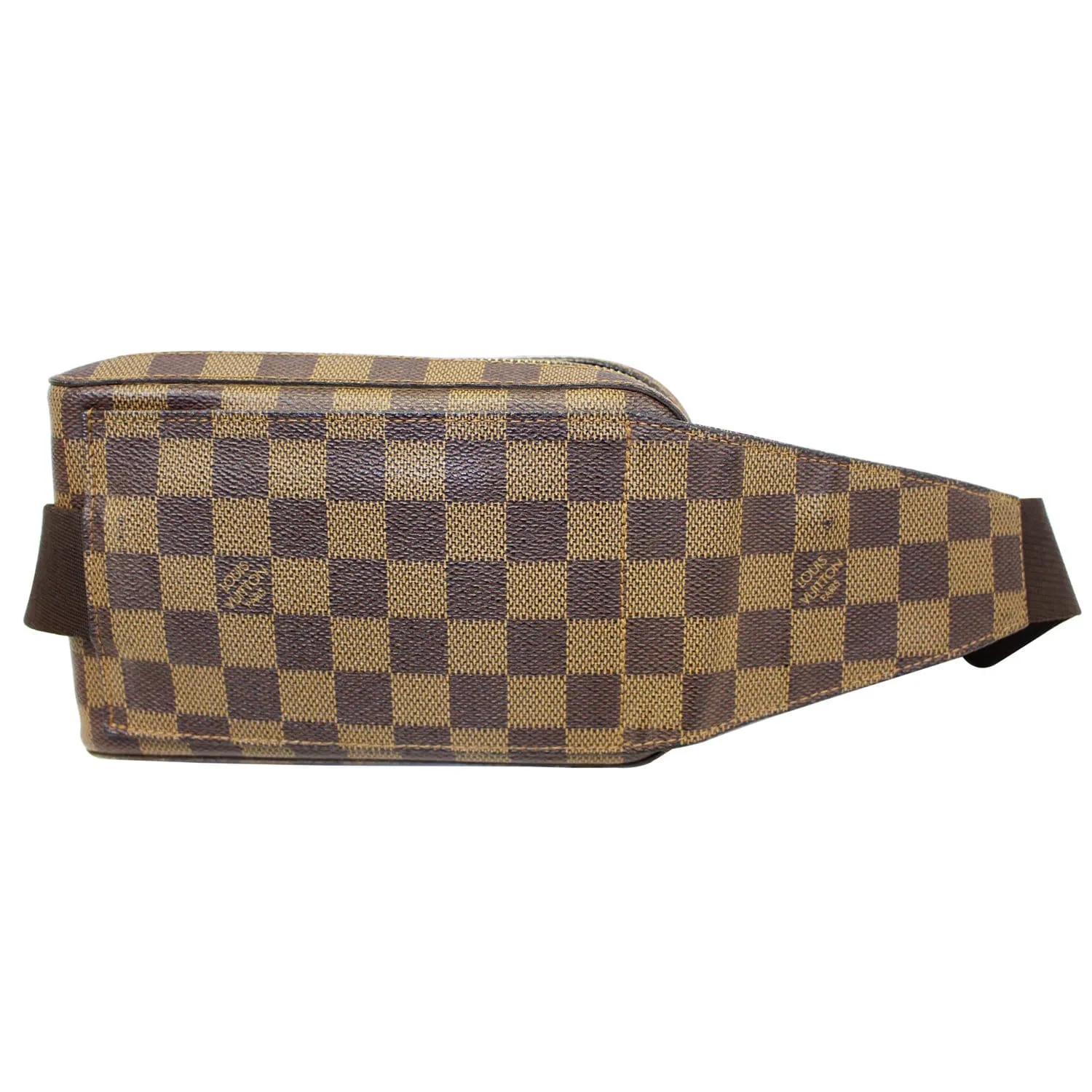 LOUIS VUITTON Damier Ebene Geronimos Brown Hip Bag - 20% OFF