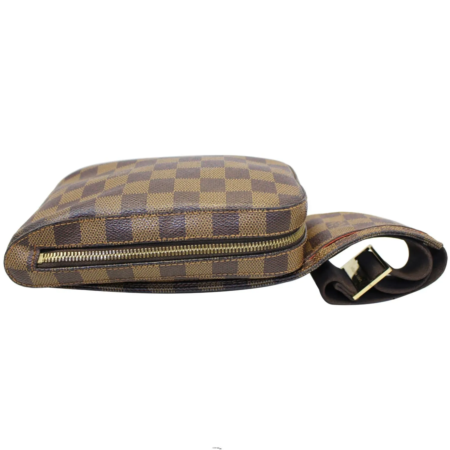 LOUIS VUITTON Damier Ebene Geronimos Brown Hip Bag - 20% OFF