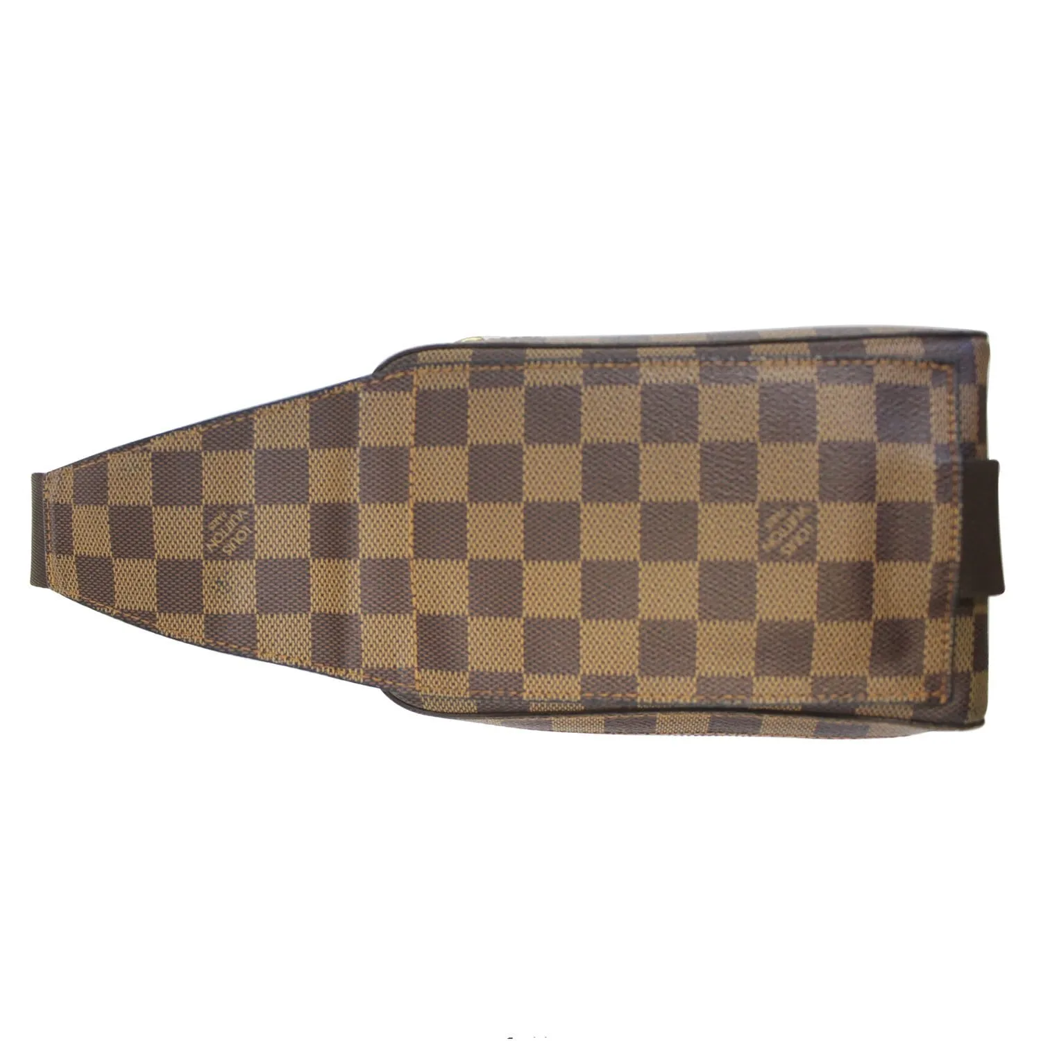 LOUIS VUITTON Damier Ebene Geronimos Brown Hip Bag