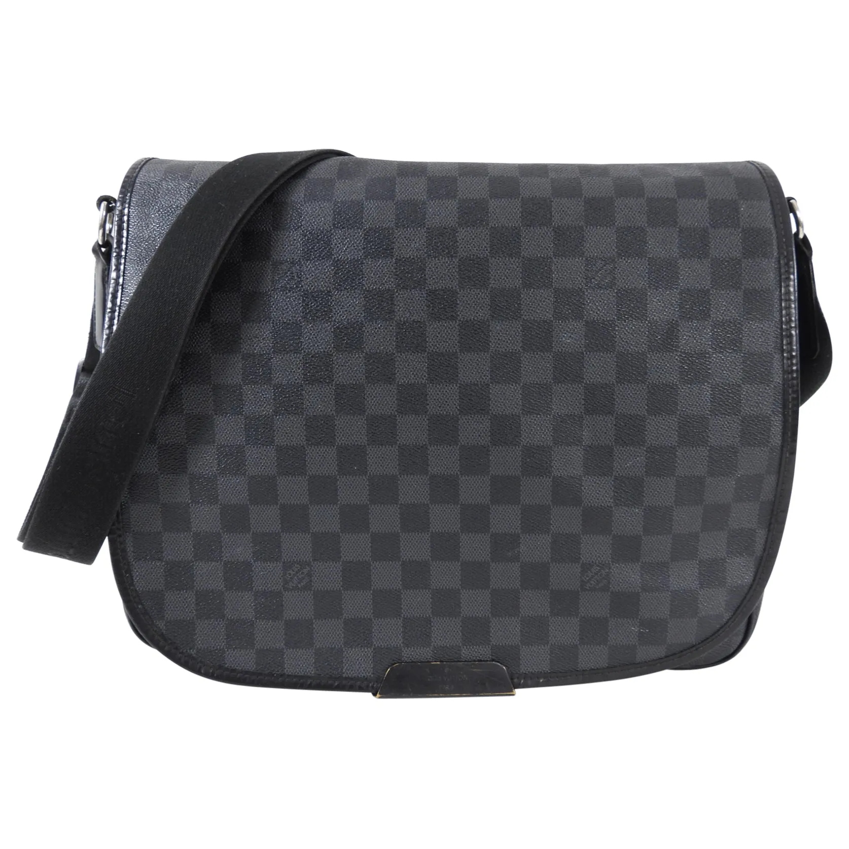 Louis Vuitton Damier Graphite District Messenger Laptop Bag