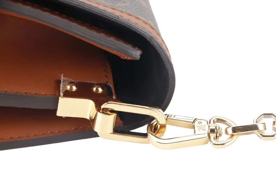 LOUIS VUITTON DAUPHINE MM(M45958) MONOGRAM REVERSE WITH STRAPS, STRAP, CHAIN, DUST COVER AND BOX