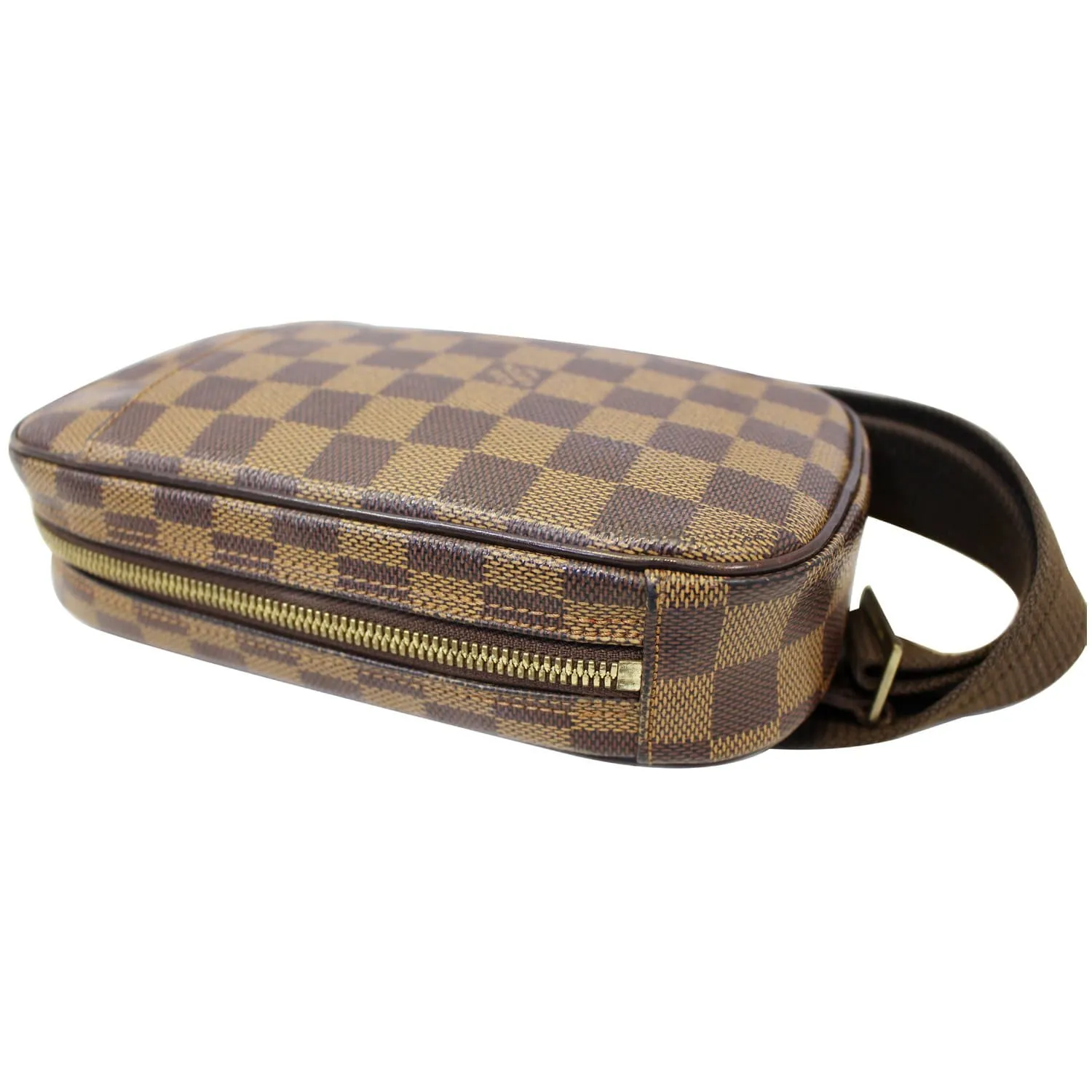 LOUIS VUITTON Geronimos Damier Ebene Hip Bag Brown - 20% OFF