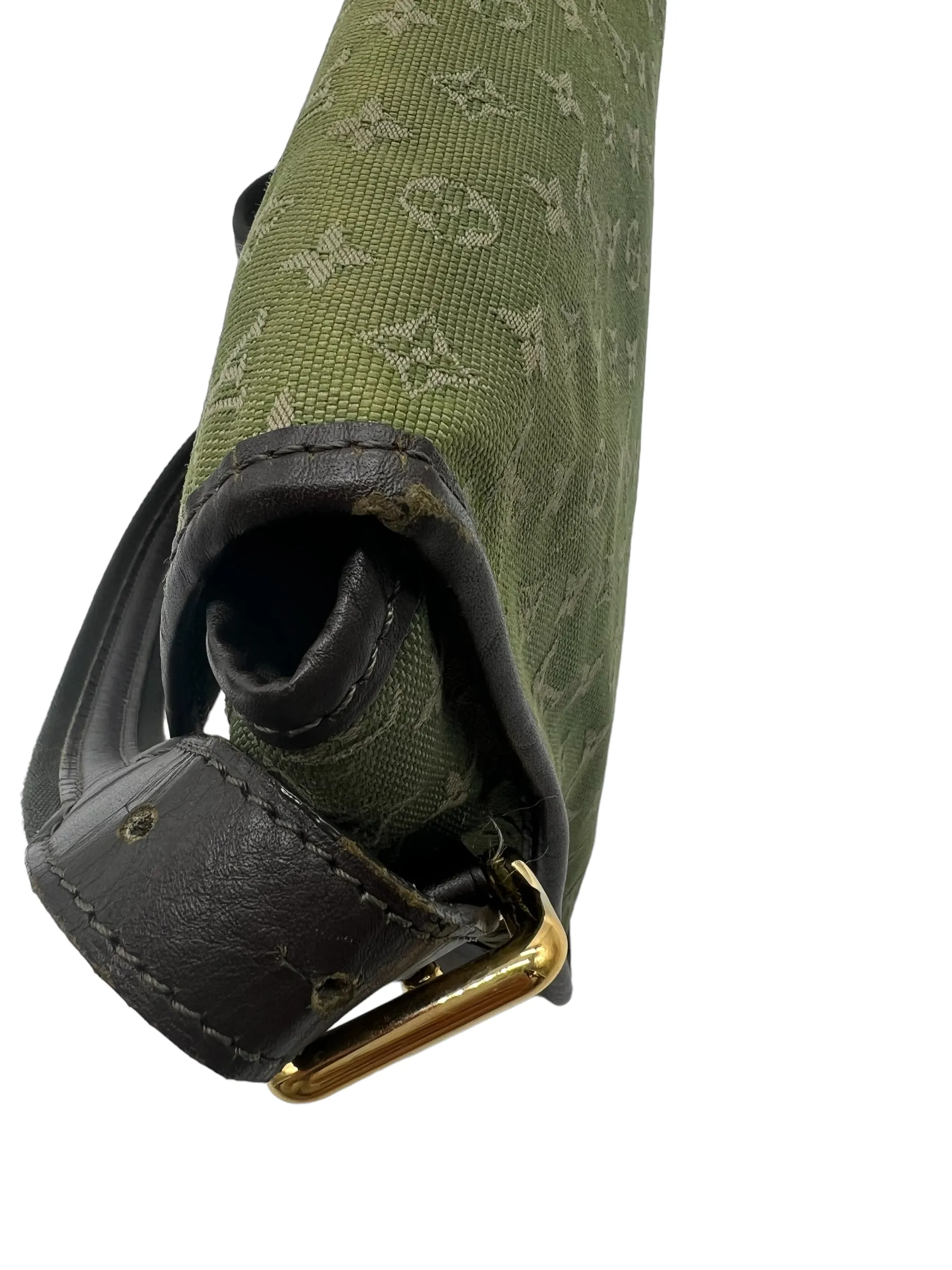 Louis Vuitton Green Monogram Canvas Mini Lin Belanger Messenger