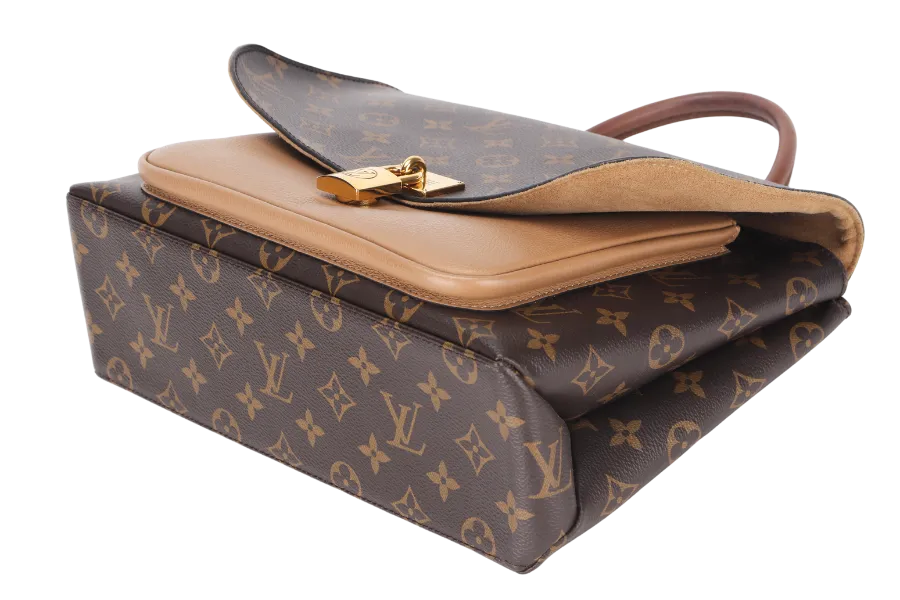 LOUIS VUITTON MARIGNAN MESSENGER BAG (AR2108) MONOGRAM CANVAS GOLD HARDWARE, WITH STRAP, NO DUST COVER