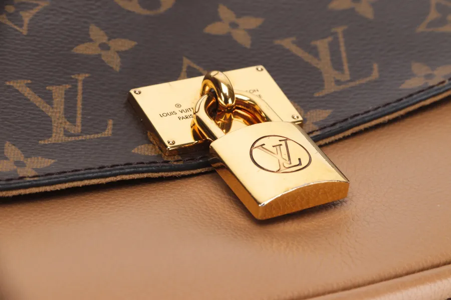 LOUIS VUITTON MARIGNAN MESSENGER BAG (AR2108) MONOGRAM CANVAS GOLD HARDWARE, WITH STRAP, NO DUST COVER