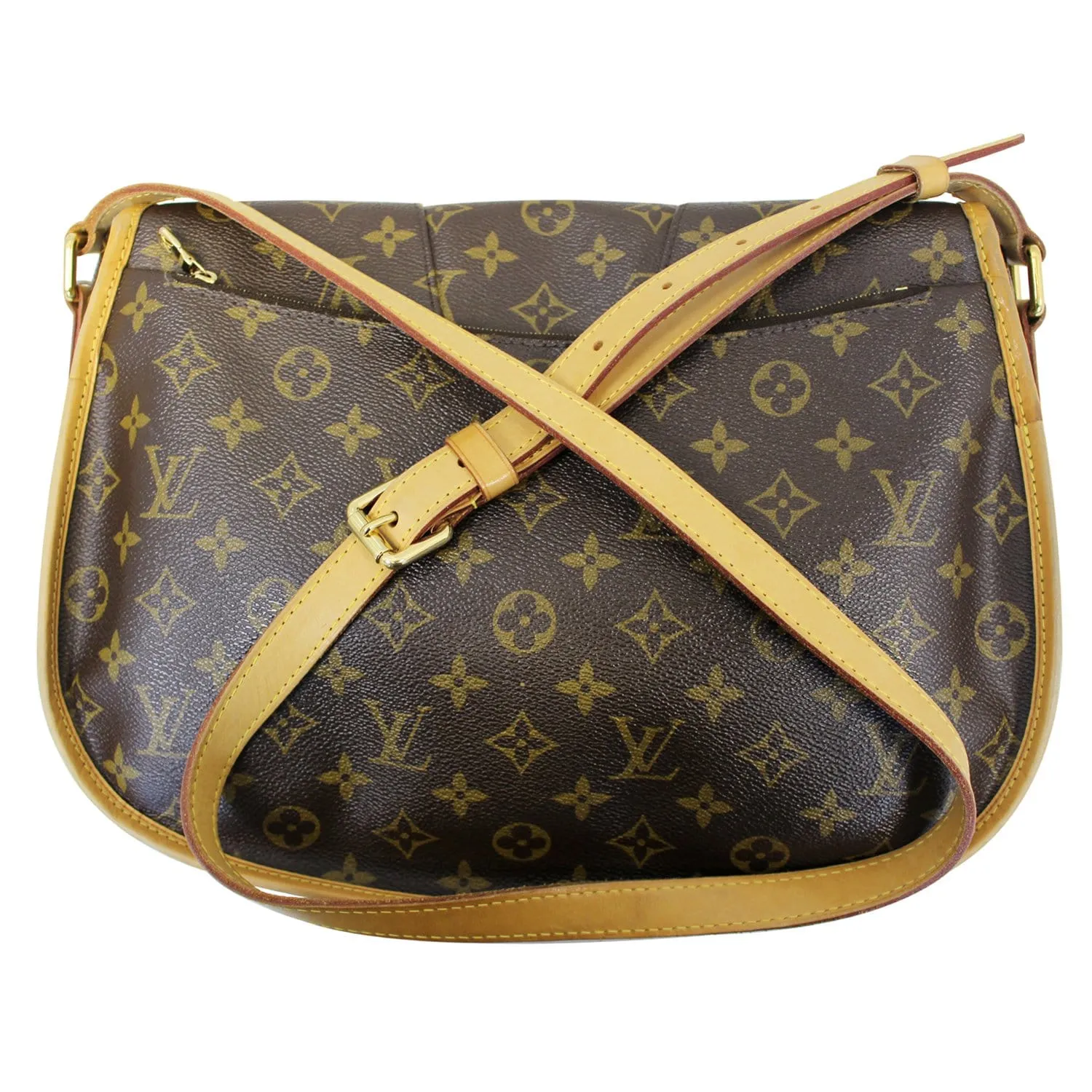 LOUIS VUITTON Menilmontant MM Monogram Canvas Crossbody Bag