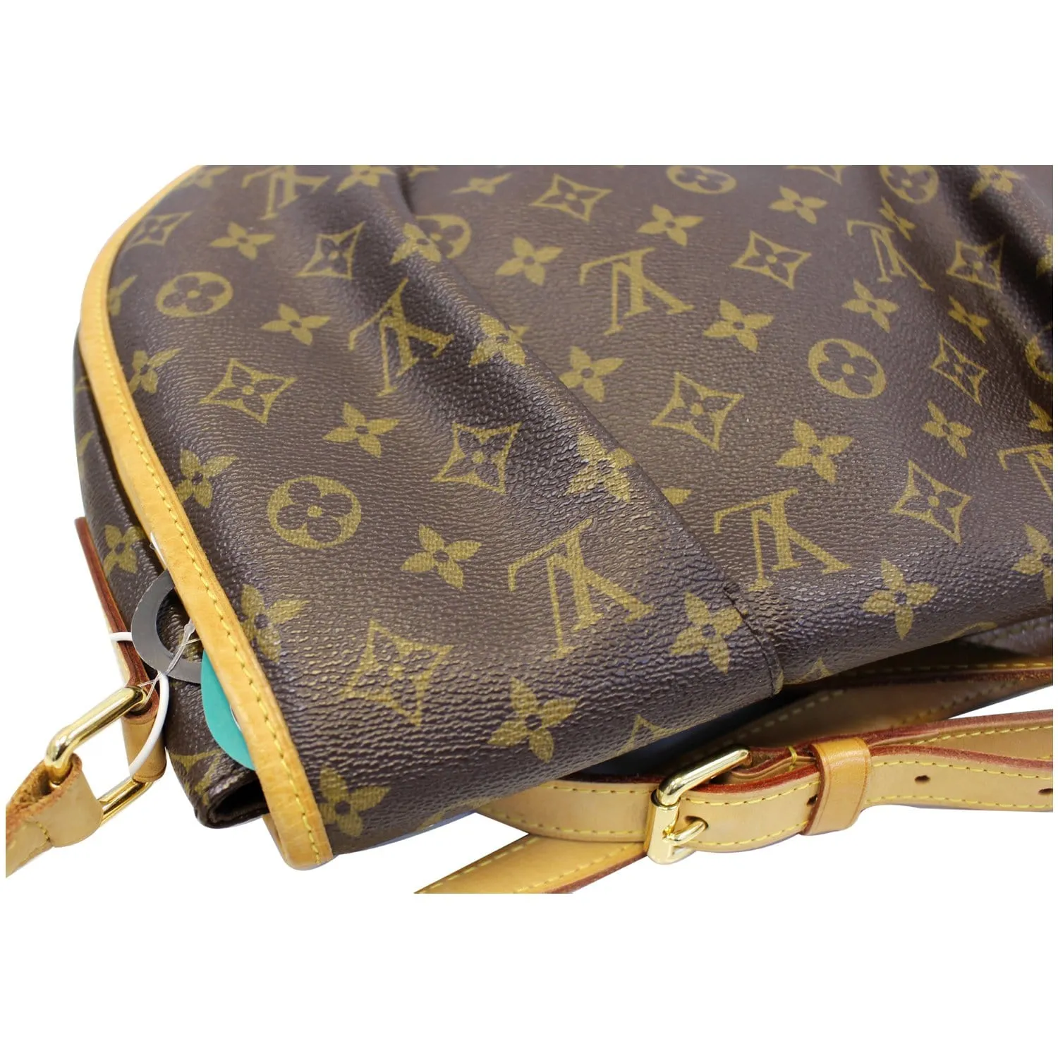 LOUIS VUITTON Menilmontant MM Monogram Canvas Crossbody Bag