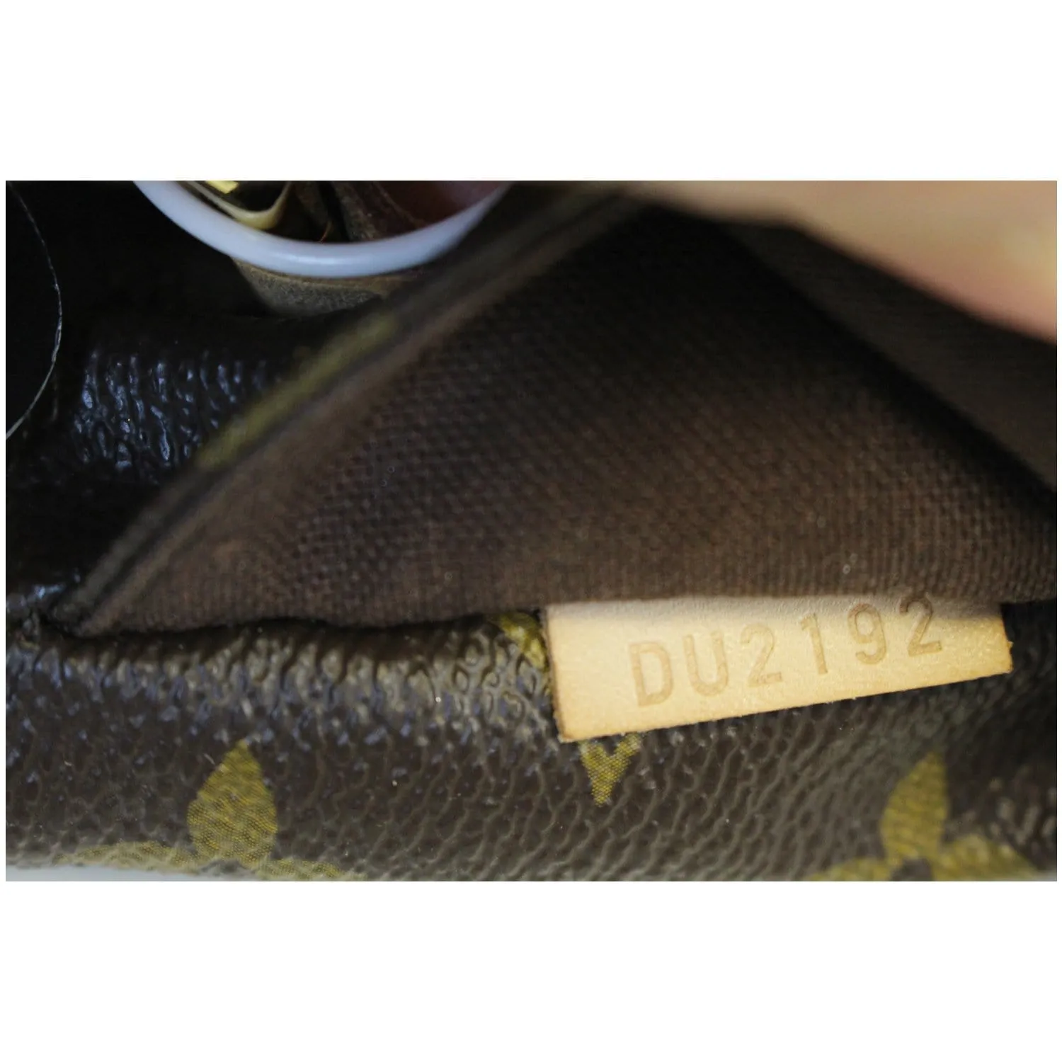 LOUIS VUITTON Menilmontant MM Monogram Canvas Crossbody Bag