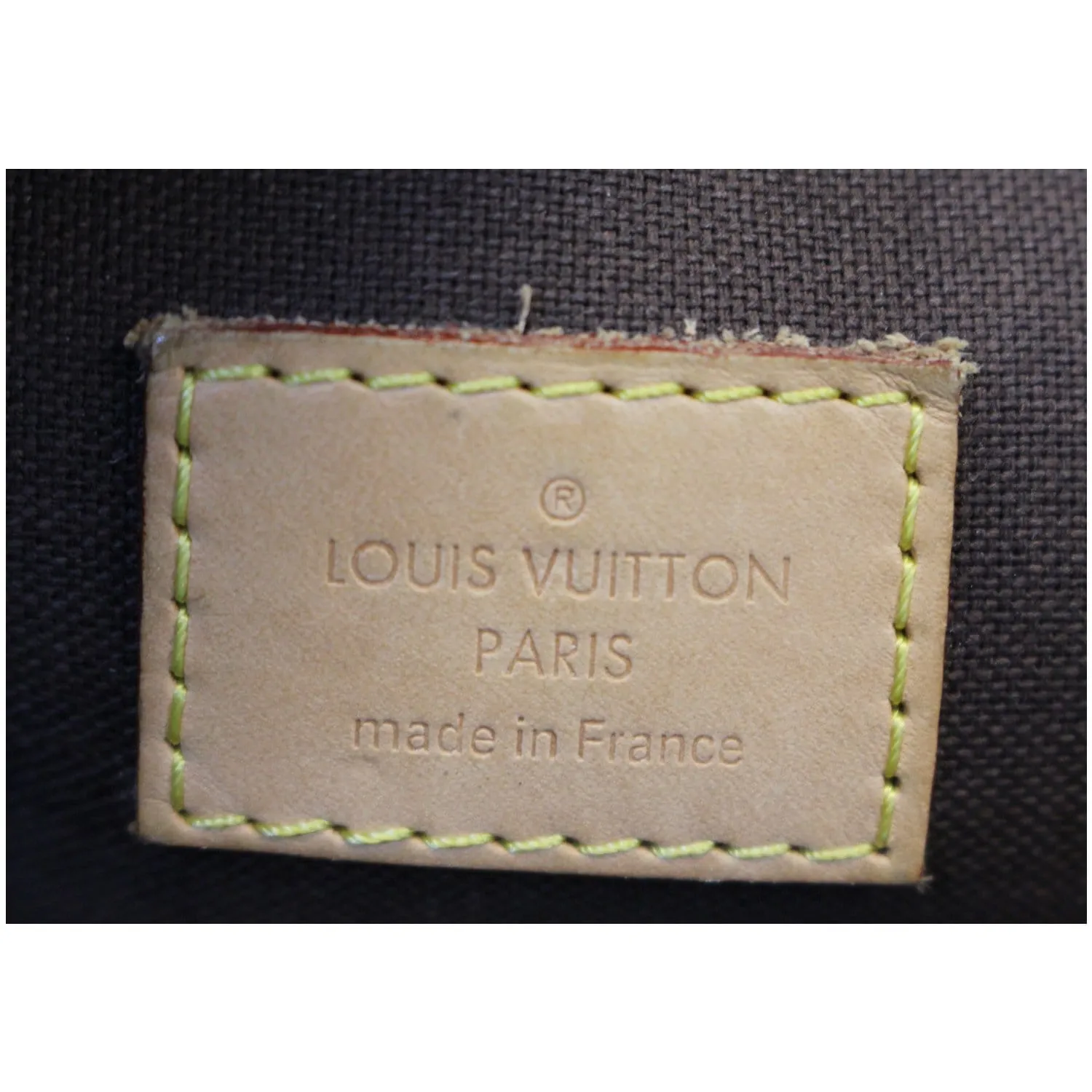 LOUIS VUITTON Menilmontant MM Monogram Canvas Crossbody Bag