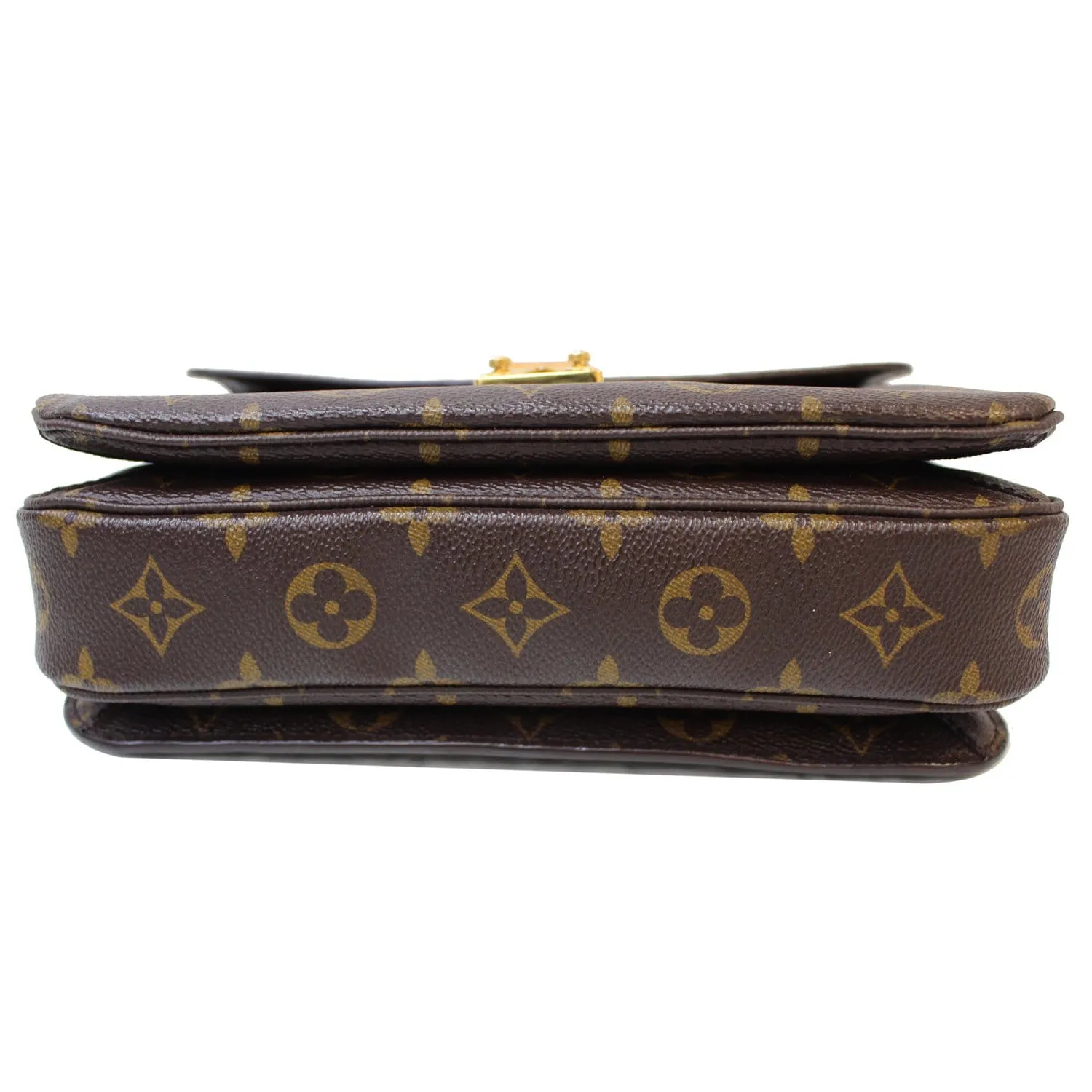 LOUIS VUITTON Metis Pochette Monogram Canvas Crossbody Bag Brown