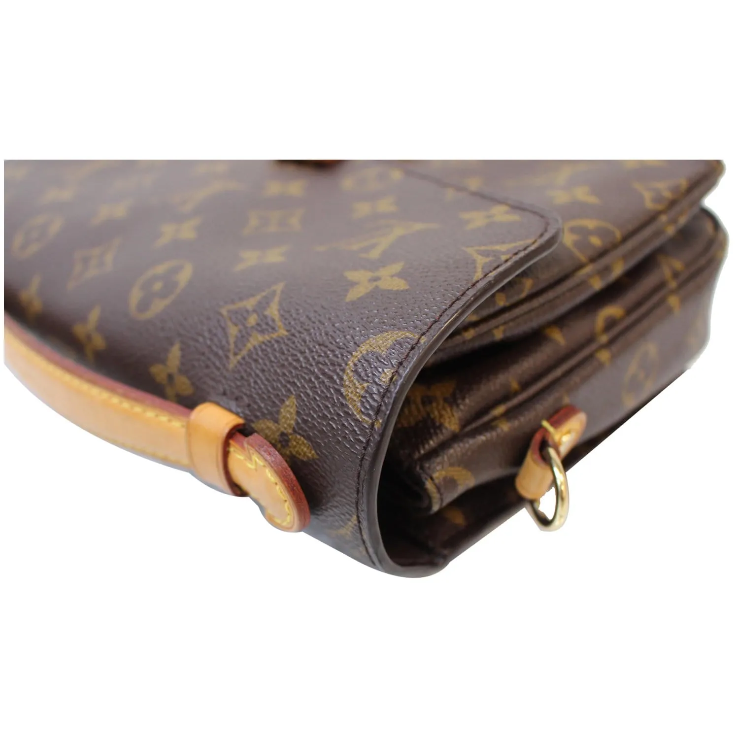 LOUIS VUITTON Metis Pochette Monogram Canvas Crossbody Bag Brown