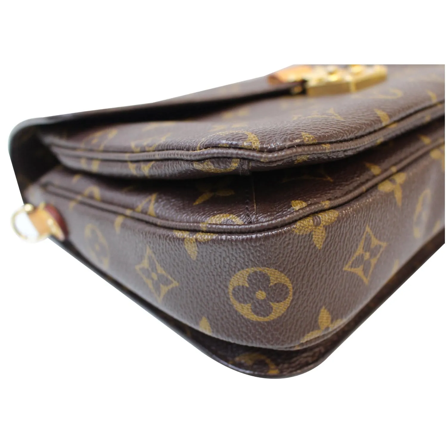 LOUIS VUITTON Metis Pochette Monogram Canvas Crossbody Bag Brown
