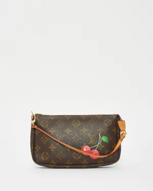 Louis Vuitton Monogram Canvas Cherry Print Edition Pochette Accessoires