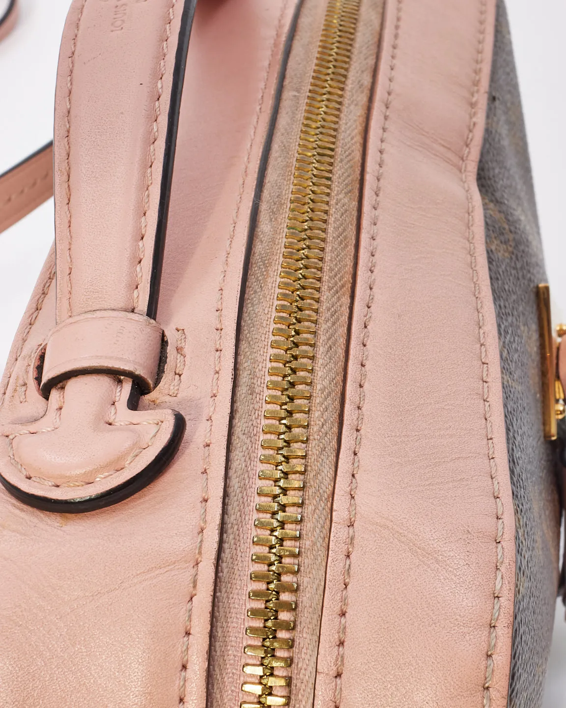 Louis Vuitton Monogram Canvas Rose Poudre Saintonge Crossbody Bag